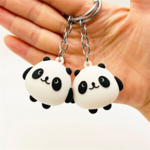 Panda Keychain Charm